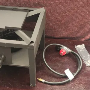 Master Chef Outdoor Propane Burner With Regulator, Wrench, and Manuals
