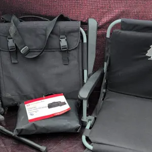 Woods Folding Camping Chairs with Armrests and One Outbound Packable Duffel Bag
