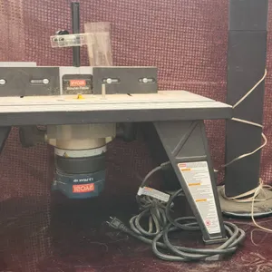 Ryobi RT101 Router Table With 1.5 Peak HP Router and Samsung Front Speakers