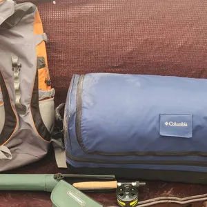 Ridgeway Backpack, Columbia Cot, Amundson Rod, Superfly Reel, Camping Lot