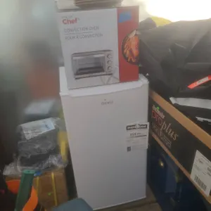 Galanz Mini Fridge, Master Chef Convection Oven, Dishware and Flatware Bundle
