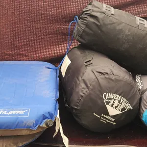 Camper's Village Sleeping Bag, North 49 Sack, Gorich Tent, Lightspeed Pad