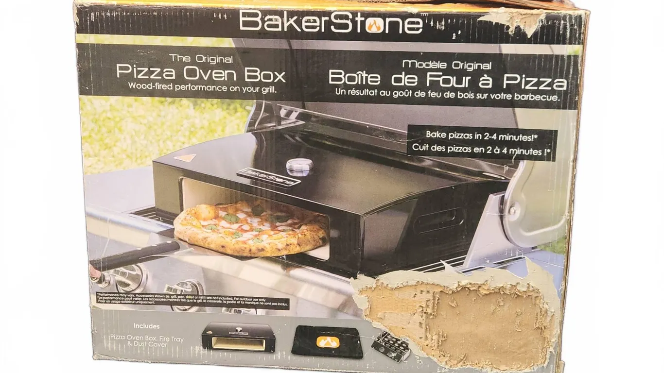 BakerStone The Original Pizza Oven Box With Fire Tray and Dust Cover