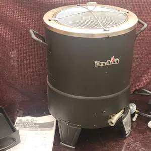Char-Broil 14101480 Oil-Less Turkey Fryer with Accessories, Manual, Propane