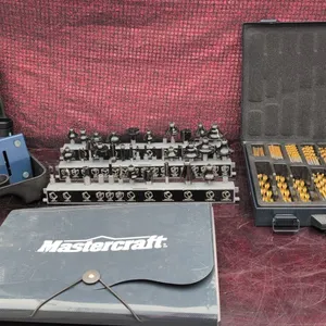 Mastercraft Drill Bit Set, Router Bit Set, Drill Doctor 350X, Abrasive Sheets Lot