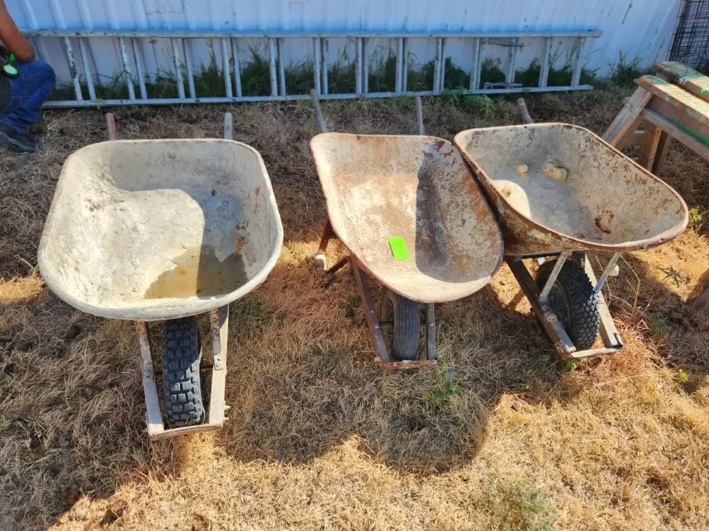 3 Wheel Barrels