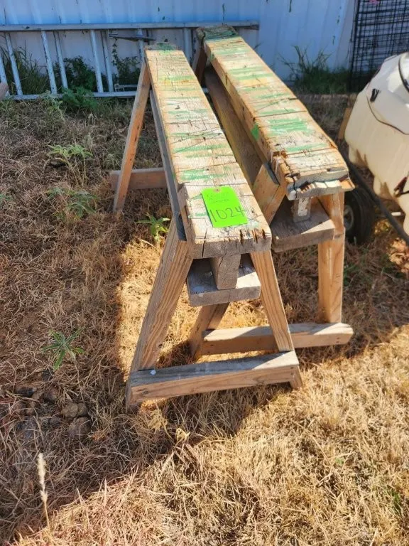 Wooden Saw Horse 2 ct.