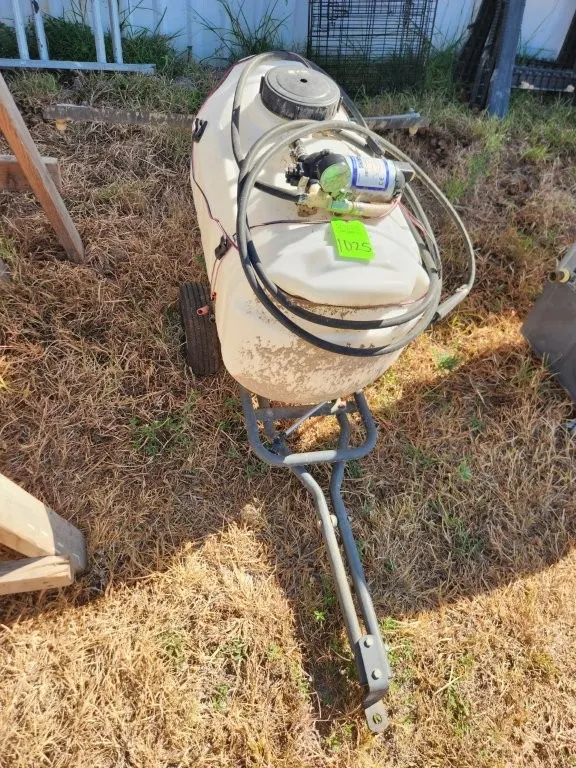 Rugid 20 Gallon Pull Behind Sprayer