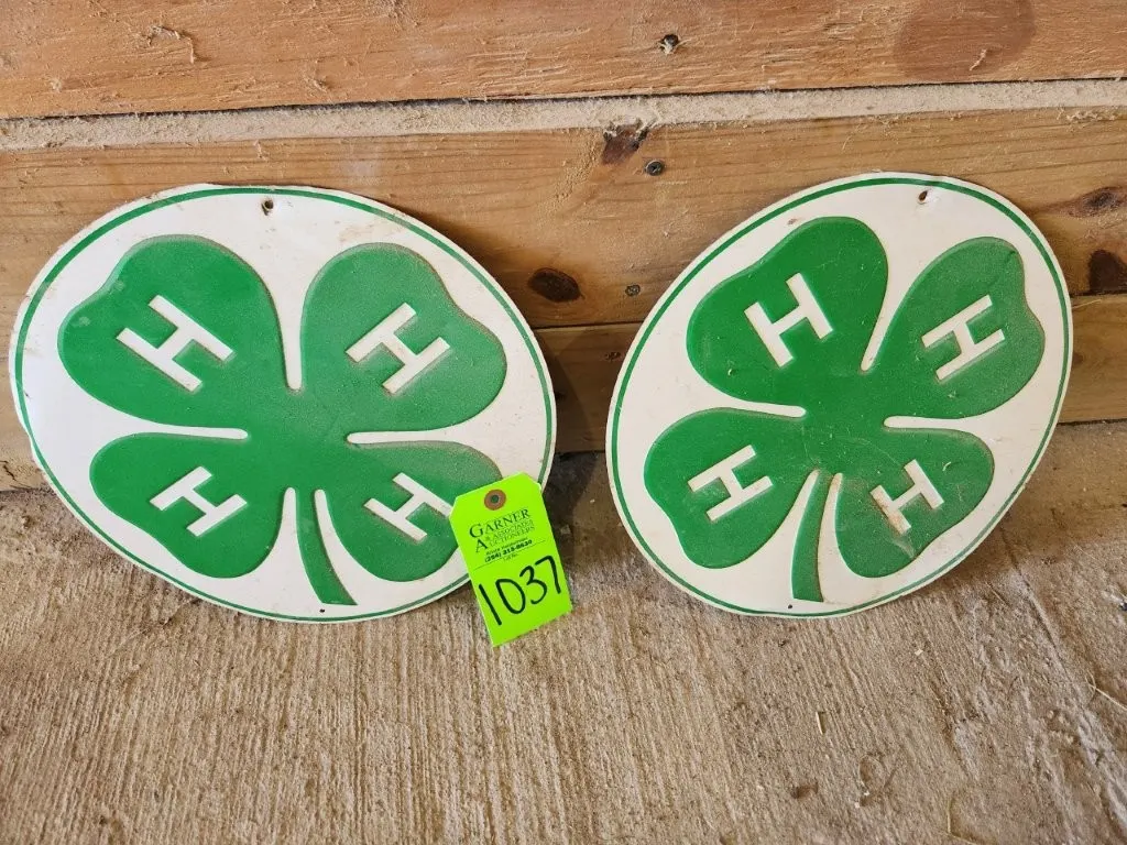 4-H Metal Signs