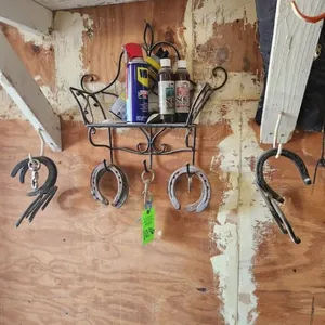 Misc. Horseshoes & Shelf