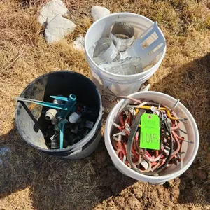 Buckets Of Misc. Hardware, Plumbing, & Hooks