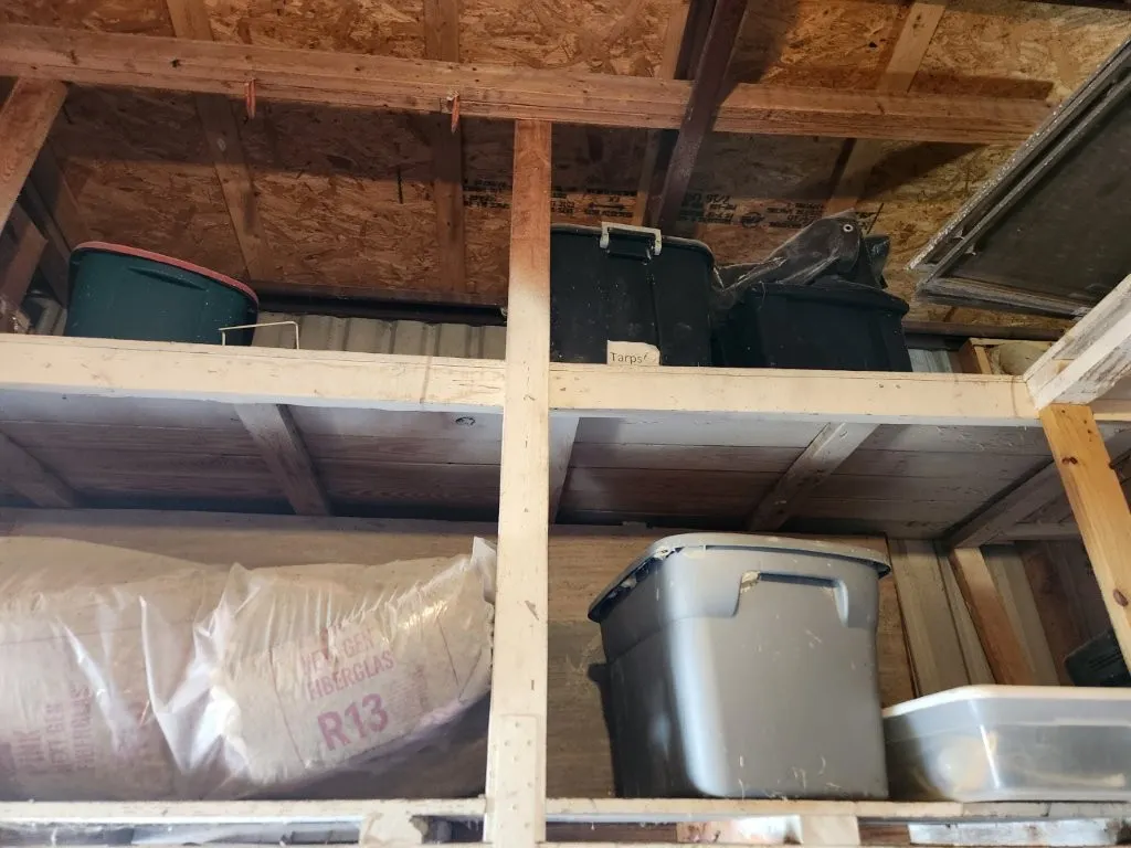 Contents of Upper Loft in Toolroom