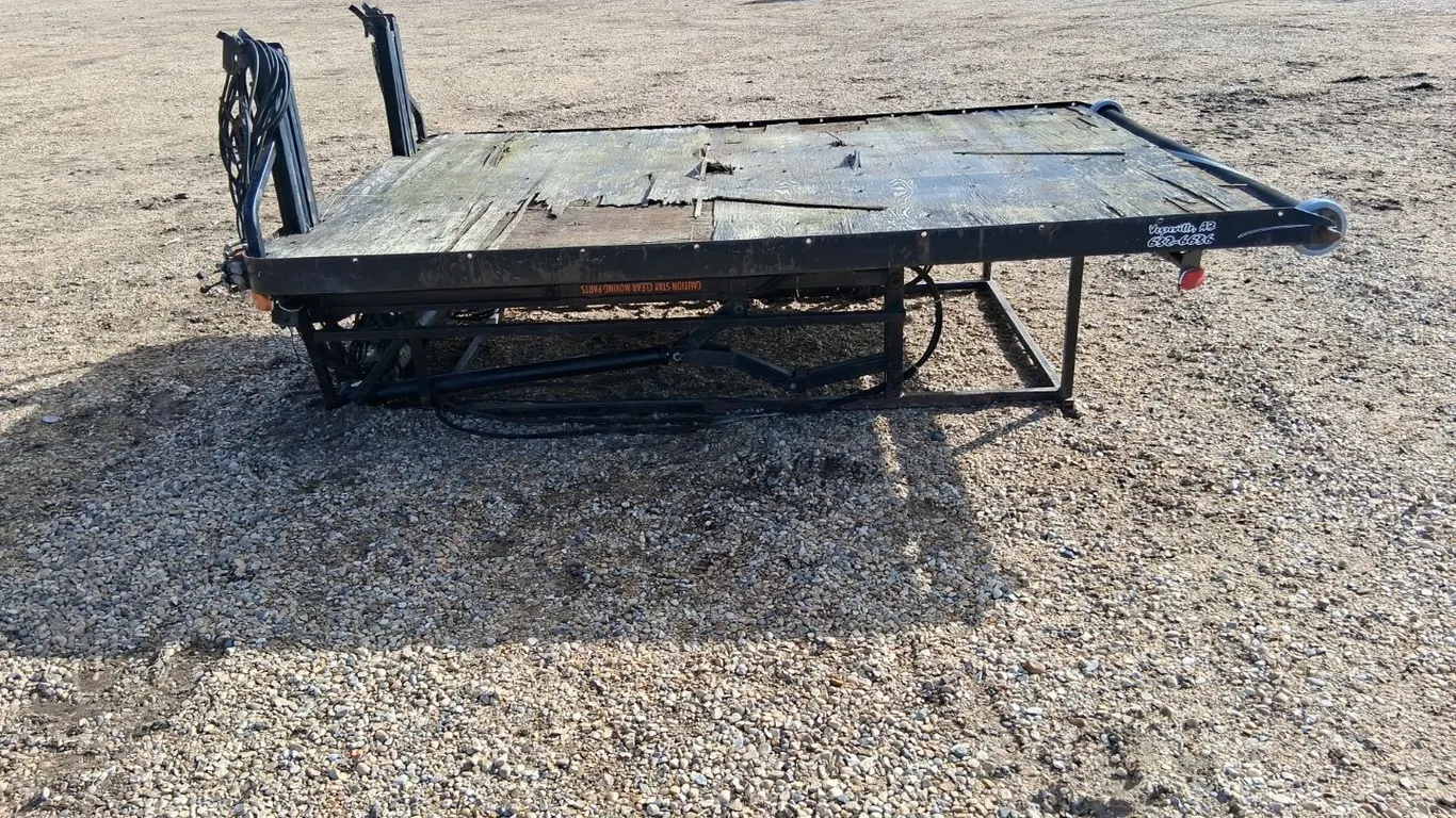 8Ft Hydraulic Tilt Sled Deck