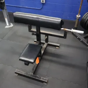 Arm Bicep Bench and Bar