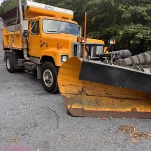 1993 International 2574 Dump Truck with Plow and Sander