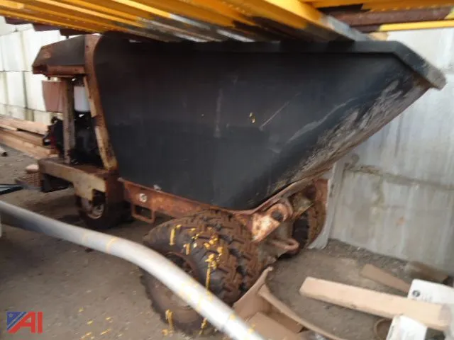 IR Motorized Cement Dump Cart Buggy