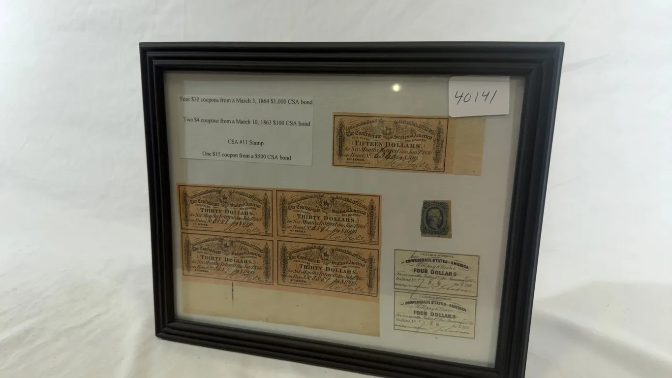 CONFERATE MEMORABILIA