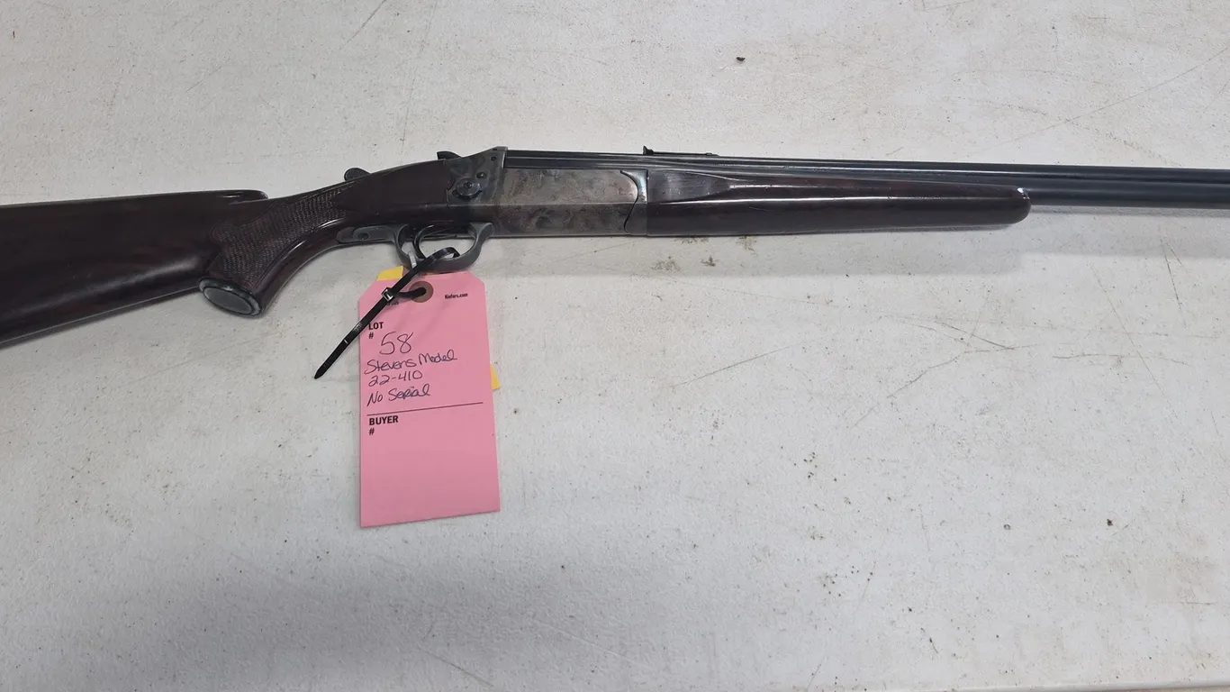 Stevens Model 22-410 Rifle/Shotgun combo