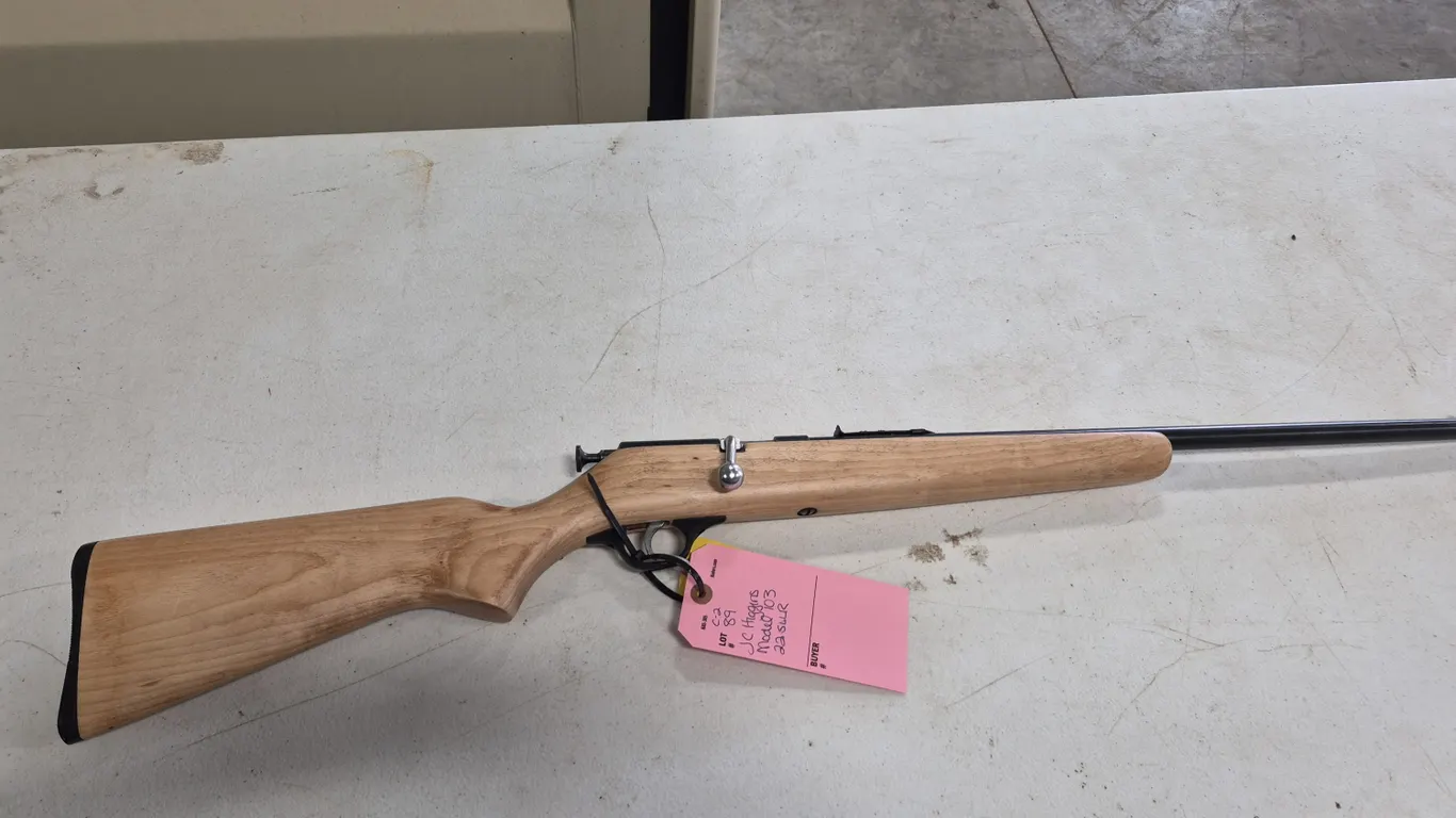 JC Higgins Model 103 22 sllr Rifle