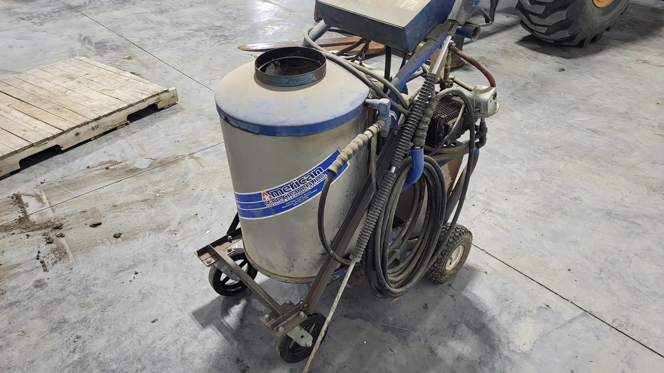 American Made Cleaners Inc. Diesel Pressure Washer w/ Burner