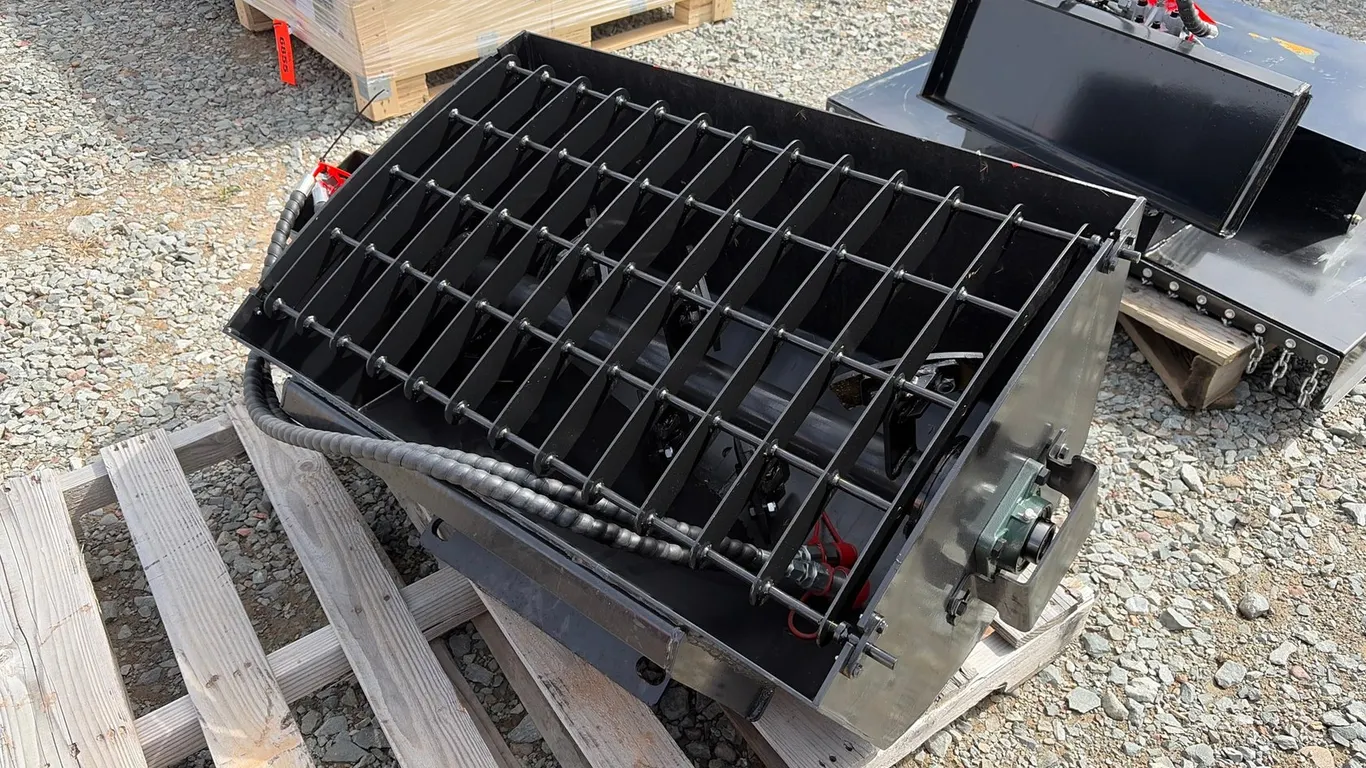 Approx. 35" Unused Mini Skid Steer Mixing Bucket
