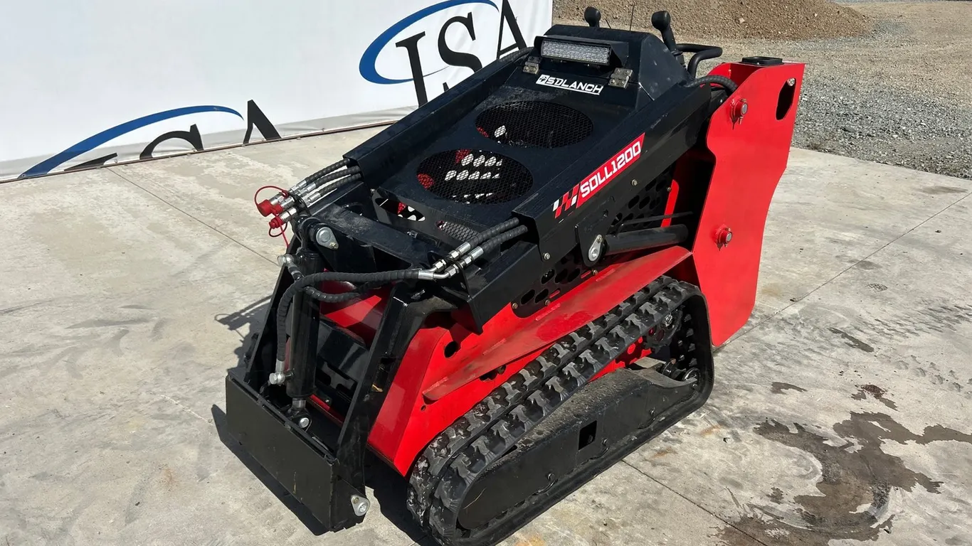 2026 SDLANCH 1200 Mini Skid Steer W/ Unused Snowblower