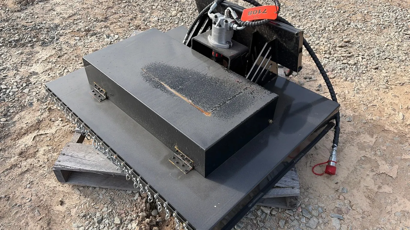 Approx. 43" Unused Mini Skid Steer Flail Mower Attachment