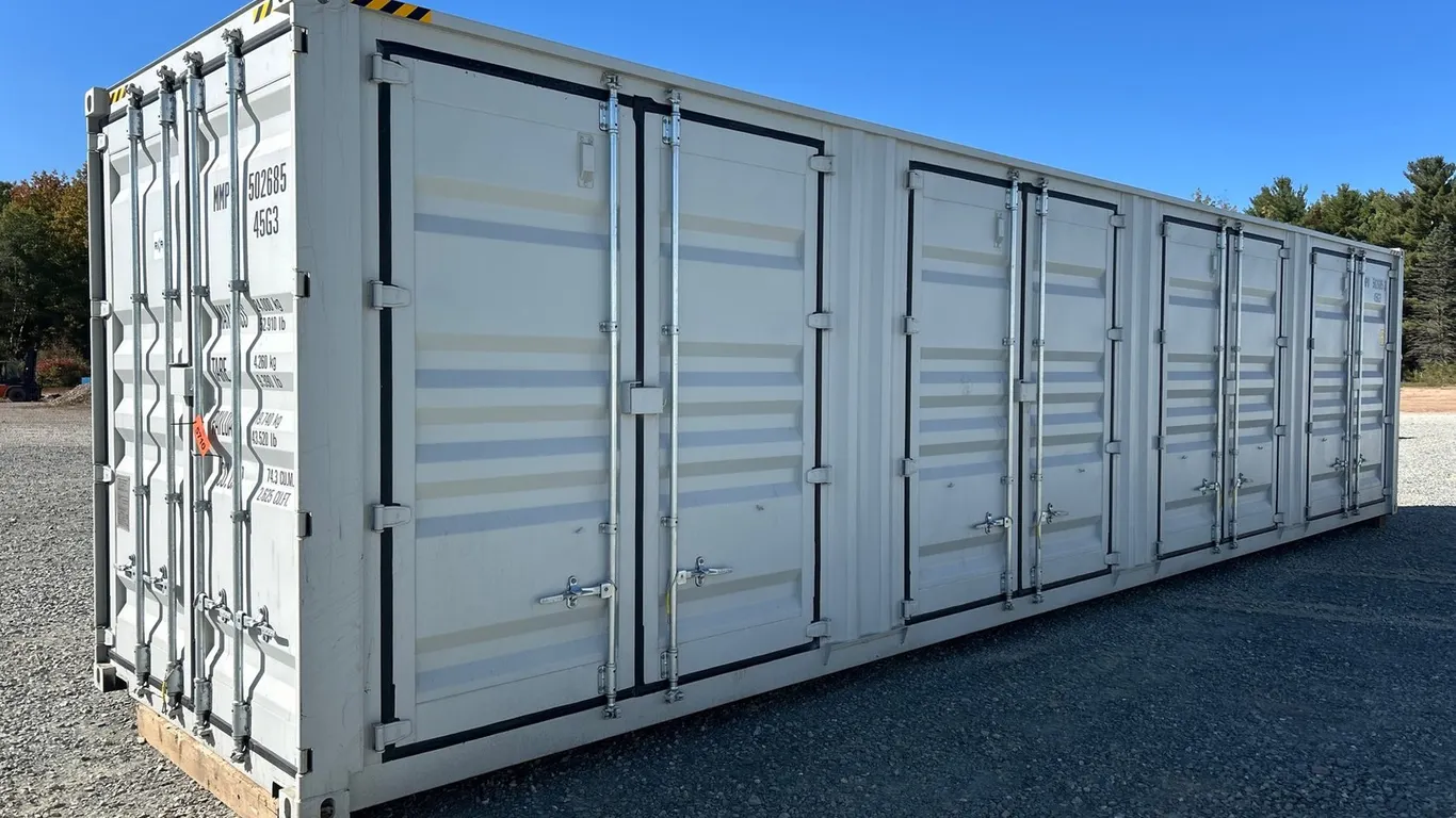 (5) Door 40' Shipping Container