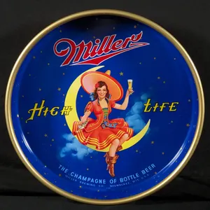 BEER TRAY MILLER HIGH LIFE MILWAUKEE WISCONSIN