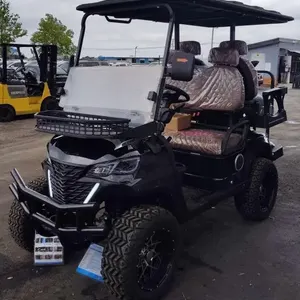 2026 SDLOOL Off- Road Golf Cart SL-GC22S (4 Passenger) Black Color~New!
