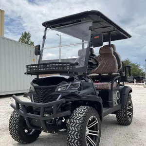 2026 SDLOOL Off- Road Golf Cart SL-GC22S (4 Passenger) Black Color~New!