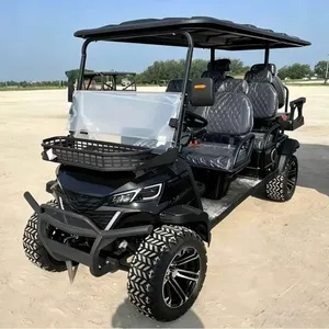 SDLOOL SL-GC42S 6 Seater Golf Cart (BLACK Color)~New!