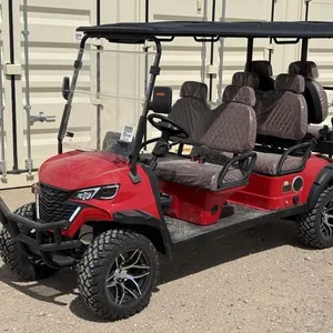 SDLOOL SL-GC42S 6 Seater Golf Cart (RED Color)~New!