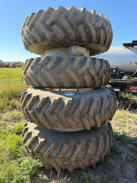 (4) 20.8 x 38 Titan Tractor Tires