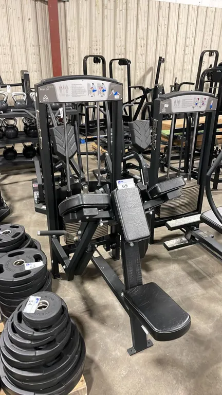 GYMLECO ACTIVE LINE 350 COMMERCIAL BICEPS CURL MACHINE *MISSING WEIGHT SELECTOR PIN*