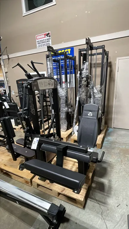 GYMLECO 341 COMMERCIAL SEATED LEG CURL MACHINE