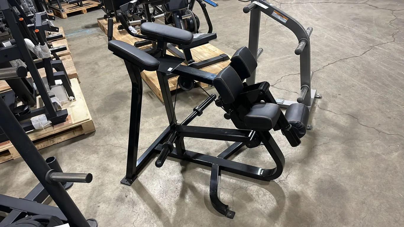 COMMERCIAL FREE WEIGHT KNEELING LEG CURL MACHINE