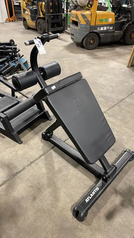 ATLANTIS STRENGTH COMMERCIAL ADJUSTABLE HYPEREXTENSION BENCH