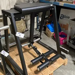 GYMLECO 63 REVERSE HYPER PENDULUM COMMERCIAL FREE WEIGHT POSTERIOR CHAIN FITNESS MACHINE