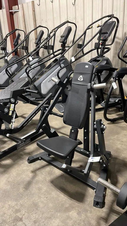 GYMLECO COMMERCIAL FREE WEIGHT SEATED TRICEPS MACHINE