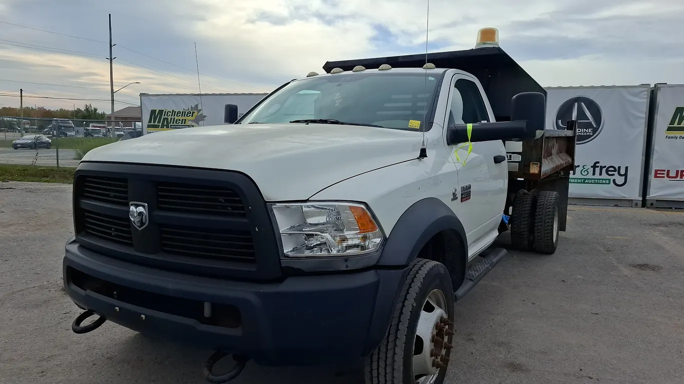 2012 Ram 4500 S/A Dump Truck