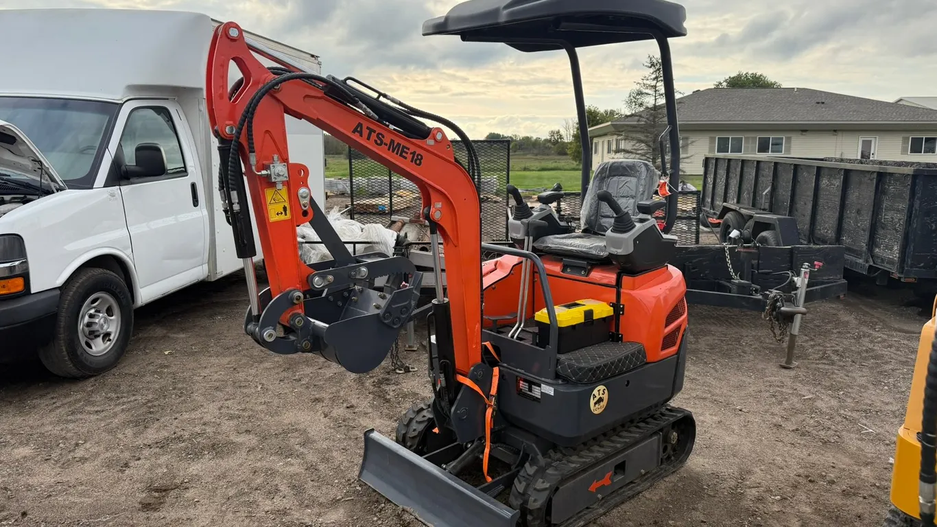 NEW 2026 ATSPower ME18 MINI EXCAVATOR