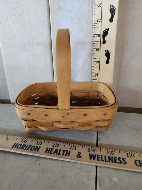 1996 Longaberger Horizon Of Hope Basket 6.5"X5"X6.25"