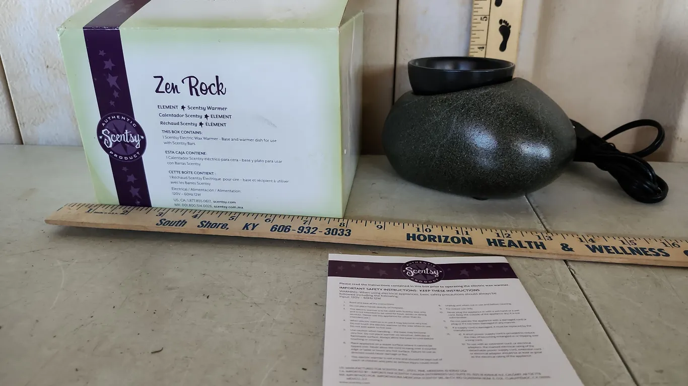 Scentsy Zen Rock Element Candle/Wax Warmer