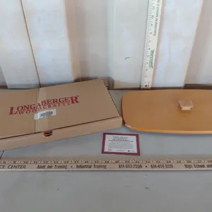 Longaberger Magazine Wood Lid 15.75"X8.5" (Fits Lot 44)