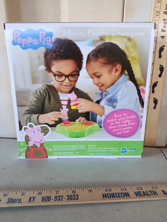 New Hasbro Peppa Pig Muddy Puddles Champion