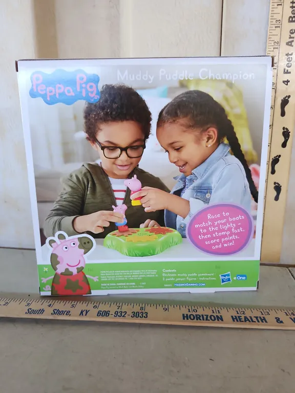 New Hasbro Peppa Pig Muddy Puddles Champion