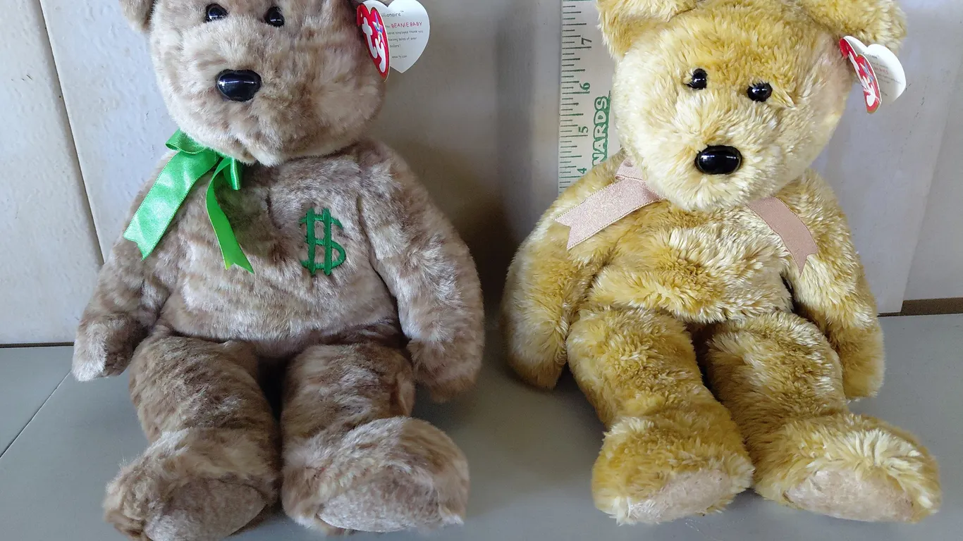 TY Beanie Buddies- Cashew & Billionaire