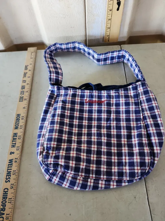 Longaberger Plaid Purse