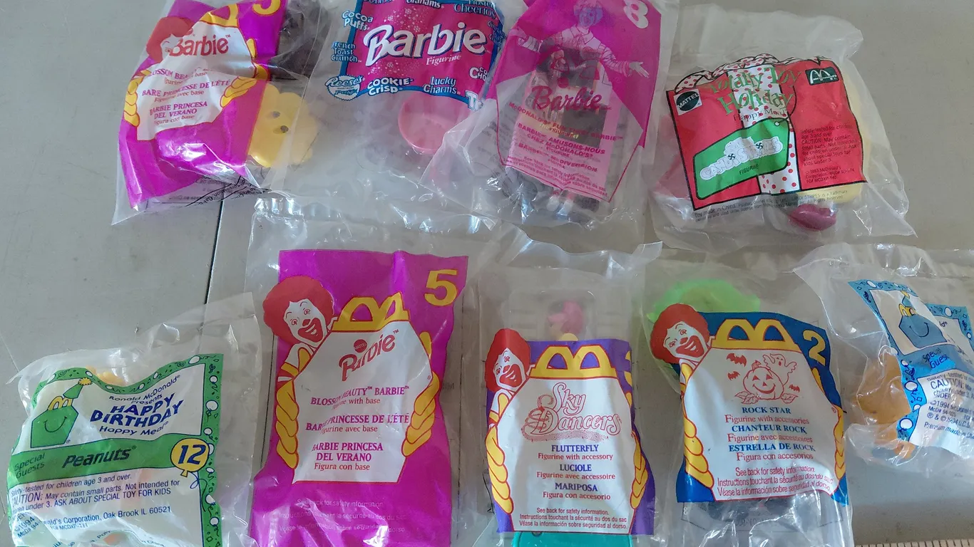 Assorted Unopened McDonalds Toys